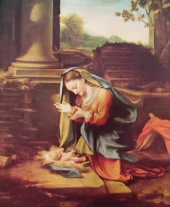 Madonna in Adorazione del Correggio